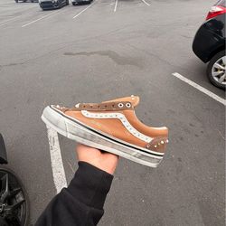 Vans Pearlized Cocoa Brown size 8