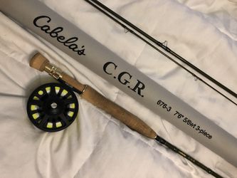 Cabelas CGR Fly Rod 7’6” 5/6wt for Sale in Coral Gables, FL - OfferUp