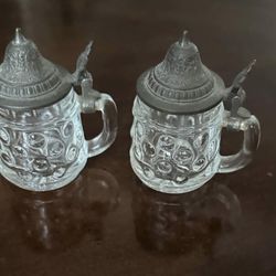 Vintage BMF schnaps Krugell steins