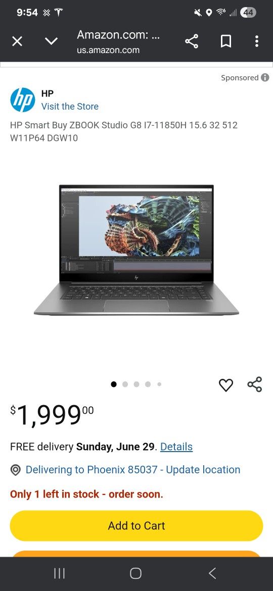 Hp Zbook G8
