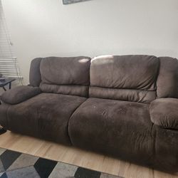 Manual recliner, sofa