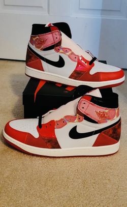 DS Nike Air Jordan Retro 1 Spider-Man Across The Spider-Verse Size 10.5