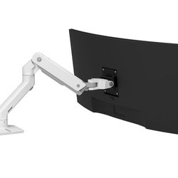 Ergotron – HX Premium Heavy Duty Monitor Arm, Single Monitor VESA Desk Mount – 