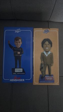 Orel Hershiser & Fernando Valenzuela Bobblehead Set