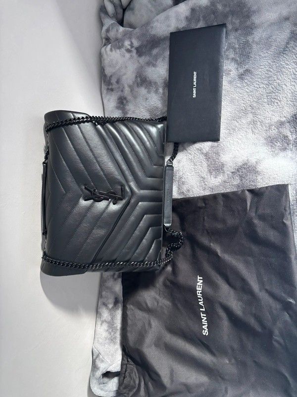 YSL Lou Lou large quilted bag