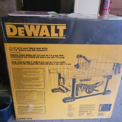 New Dewalt Table Saw