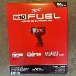 Milwaukee M18 Fuel 1/2” High Torque Impact Wrench With Friction Ring GEN 3 (Tool only) READ DESCRIPTION 