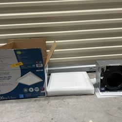 Bathroom Exhaust Fan with Light UL and HVI Certified 