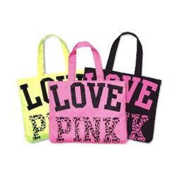 NEW! VICTORIA SECRET PINK LIMITED COLLECTION LARGE TOTE