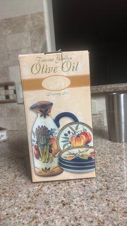 Tuscan Garden Olive Oil Dipping Set