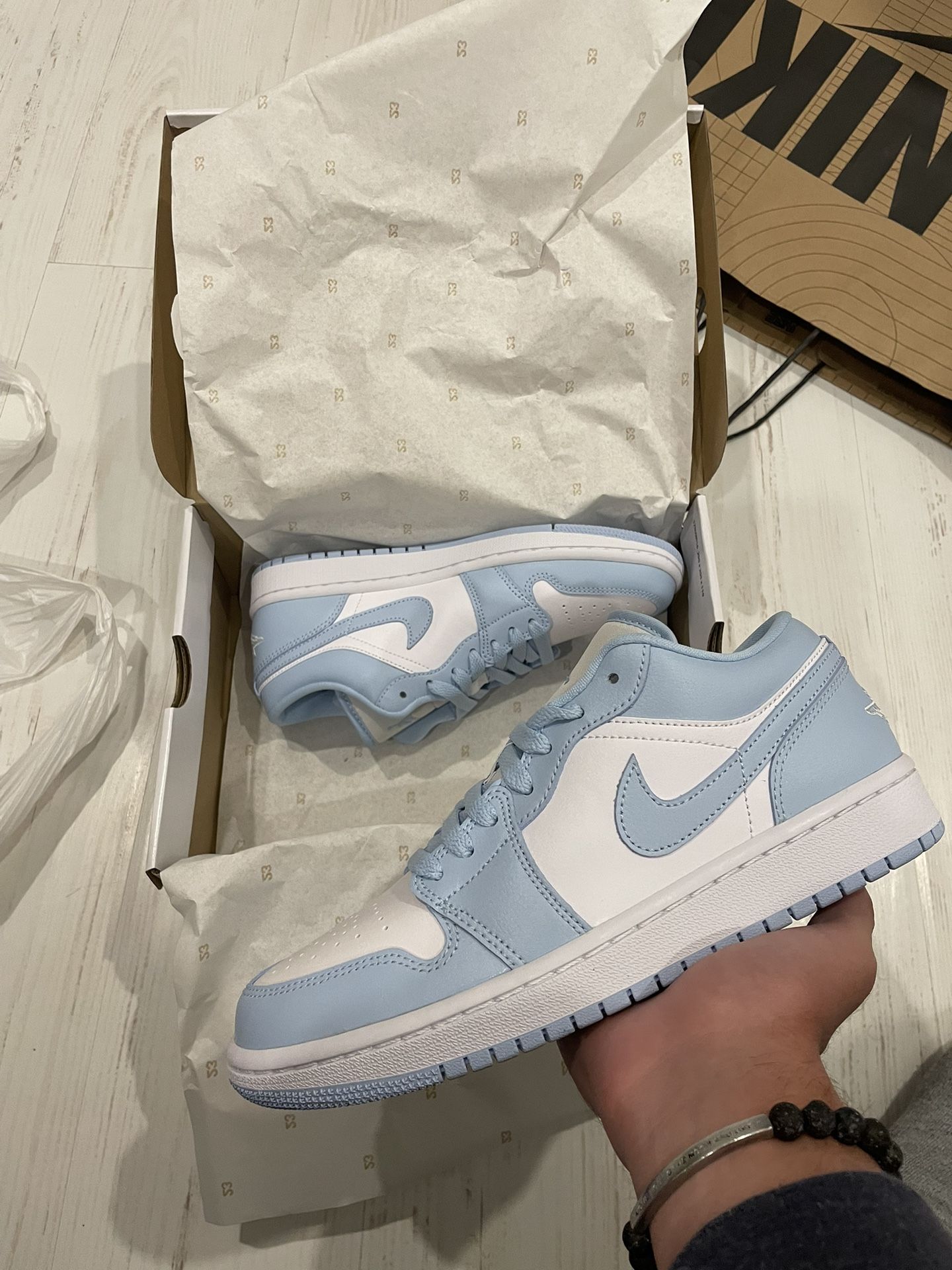 Jordan Low Ice Blue Women's Size - Main Image