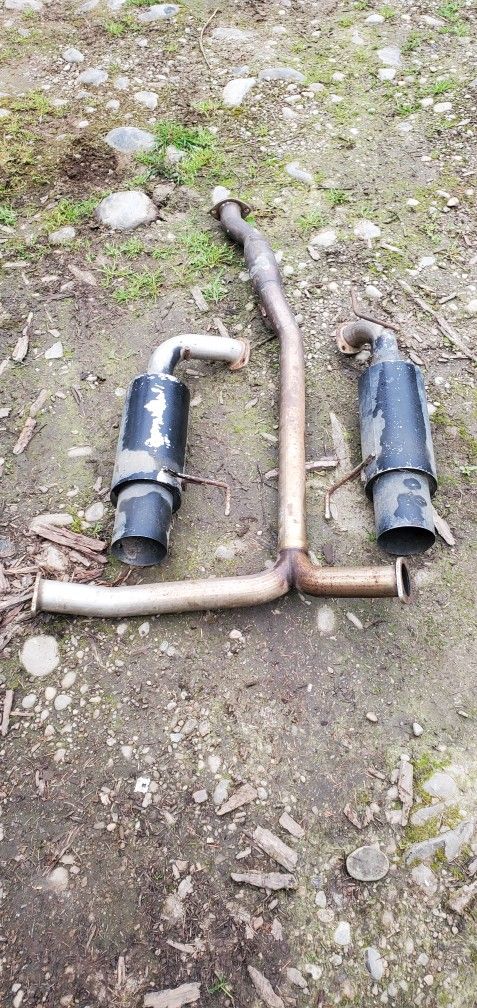 2.5 In Straight pipe muffler SS