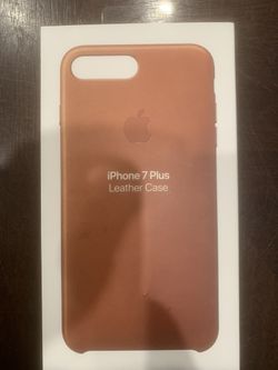 Apple iPhone 7 Plus leather case brand new