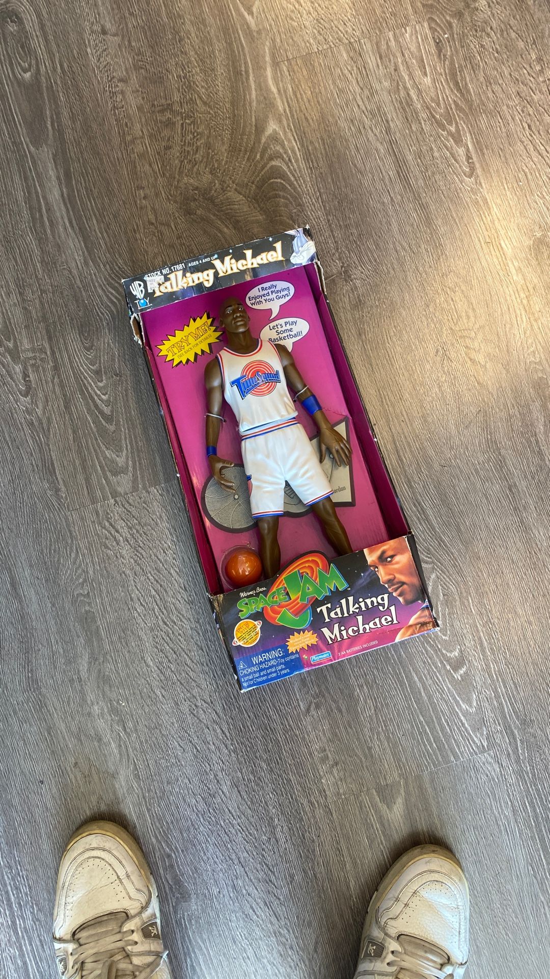 Space Jam Talking Michael Jordan Action Figure Toy