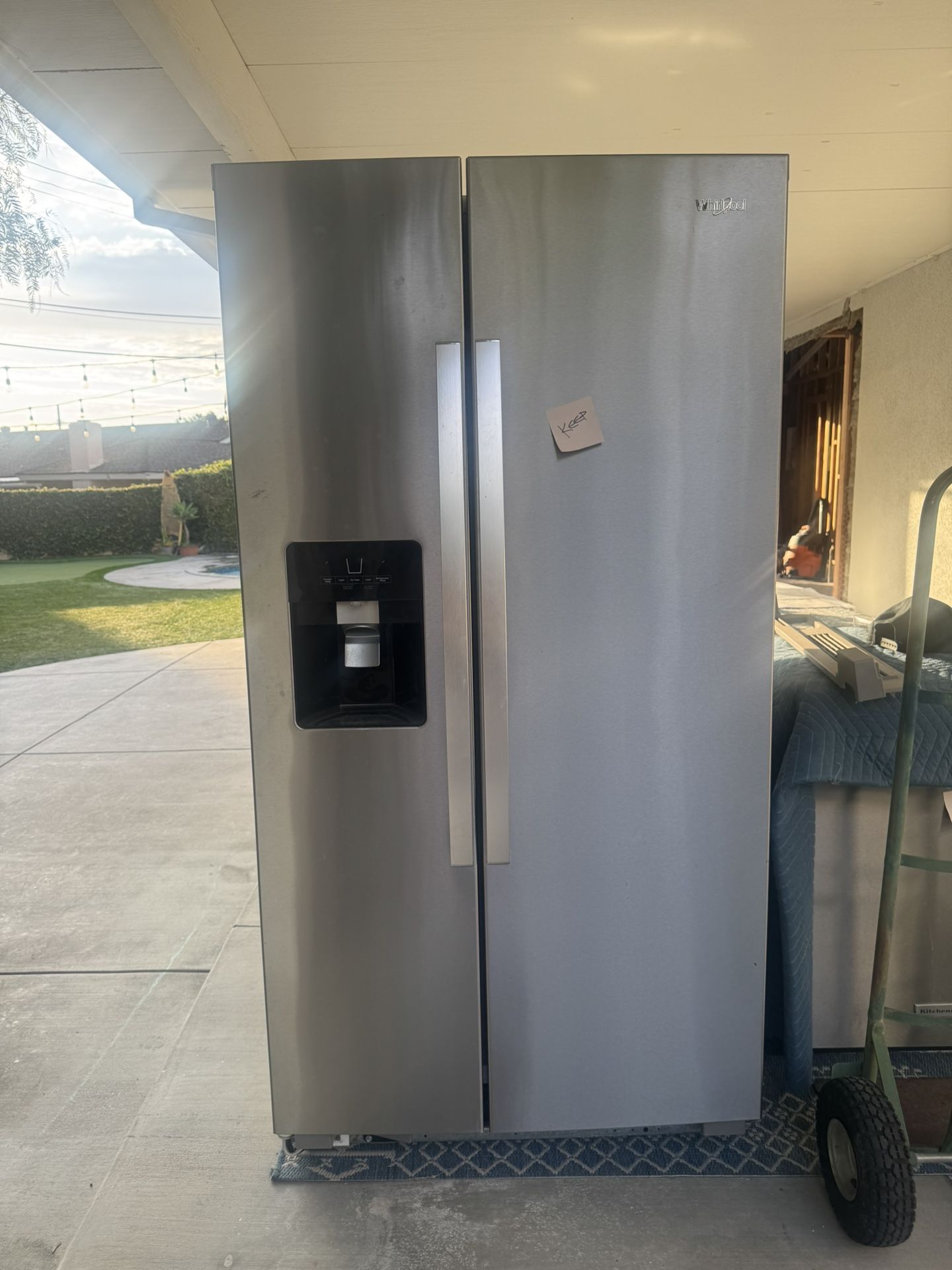 Whirlpool 25 Cu Ft Side By Side Fridge 