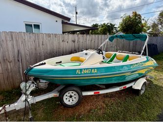 Sea Rayder F16 Jet Boat & Trailer