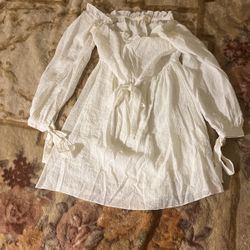 Shein Dress Shirt White