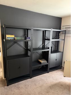 IKEA BROR Metal Shelving