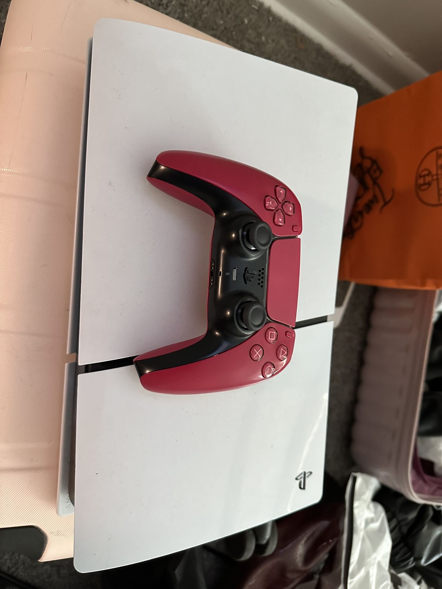 Ps5 Slim W Red Dualsense