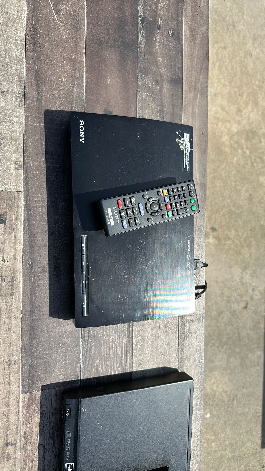 Sony DVD Blue Ray