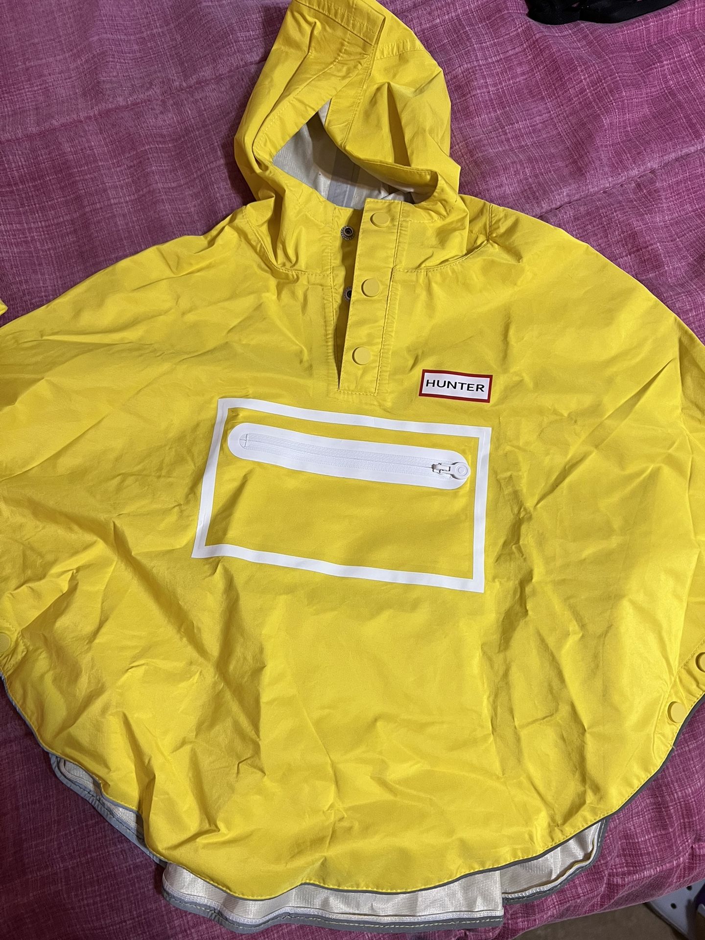 Hunter toddler poncho
