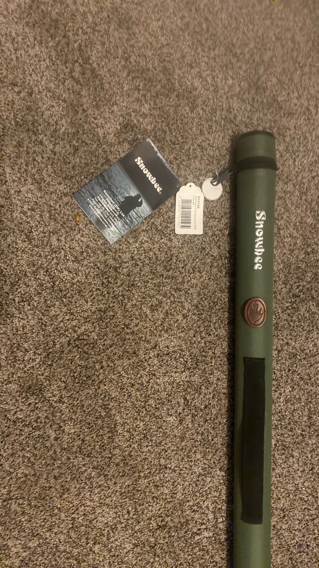 Snow bee Fly Rod Case Only