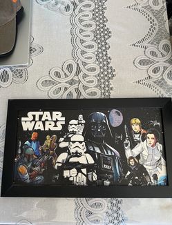 Star Wars Picture Frame Wall Art