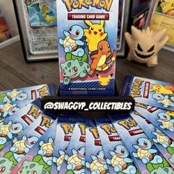 ◓McDonalds 2021 Pokémon 25th Anniversary Happy Meal TCG x15 Booster Packs Lot◓