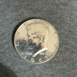 1967 Half Dollar