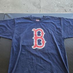Boston Red Sox Y2K Stiches Athletic Gear Tee
