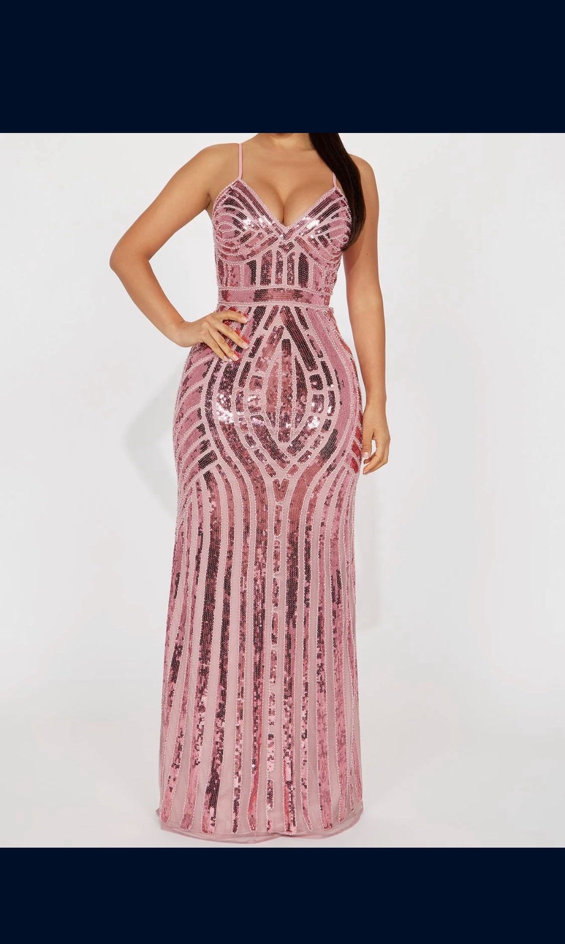 Formal Dress Rose Gold 