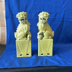 Foo Dogs 10” Tall Pair 
