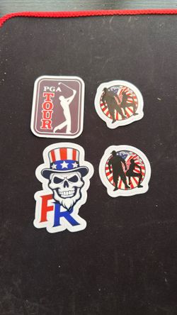 New golf stickers