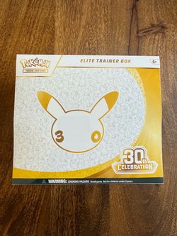 Pokémon 30th Anniversary Celebration Elite Trainer Box ETB Sealed (3 available)