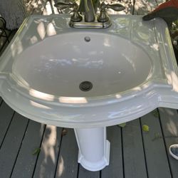 pedestal sink 
