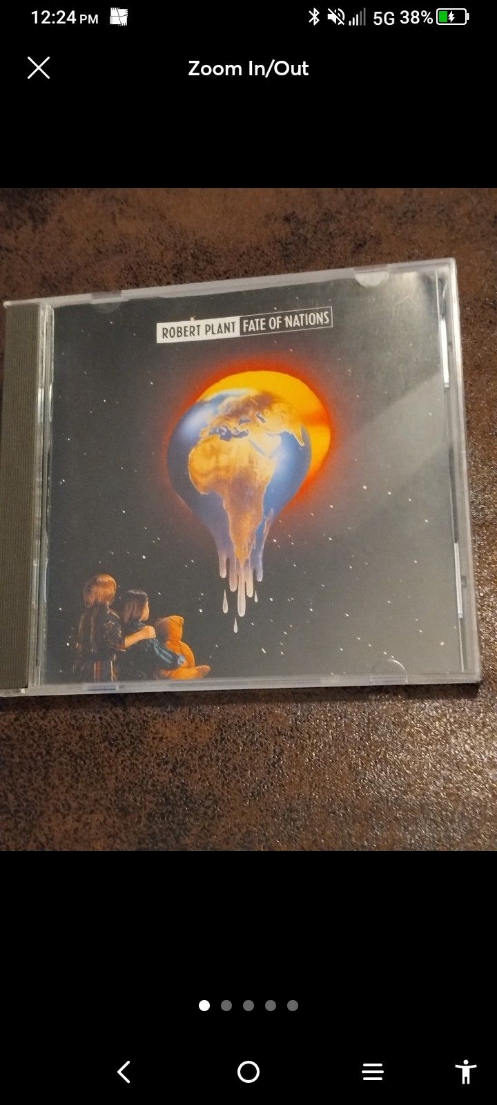 "FATE OF NATIONS" CD ROBERT PLANT