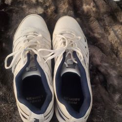 Fila Shoes Size 12 White And Blue