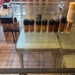 MAC Foundation/Huda Beauty Foundation/Glossier Foundation