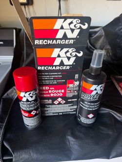 K&N recharge kit