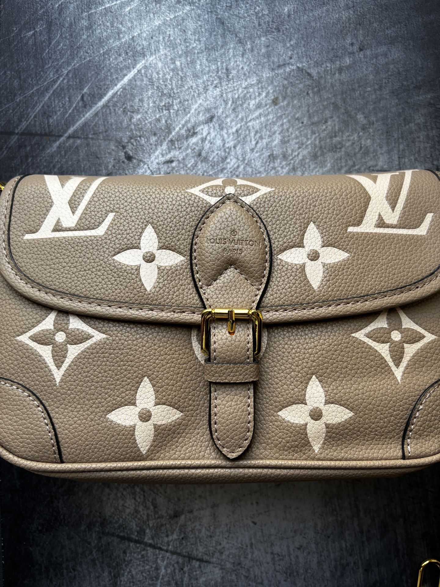 Louis Vuitton Diane Satchel Bag