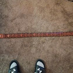 36 Inch Fine Leather Belt