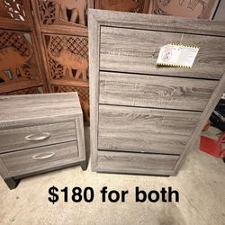 Dresser And night Stand 