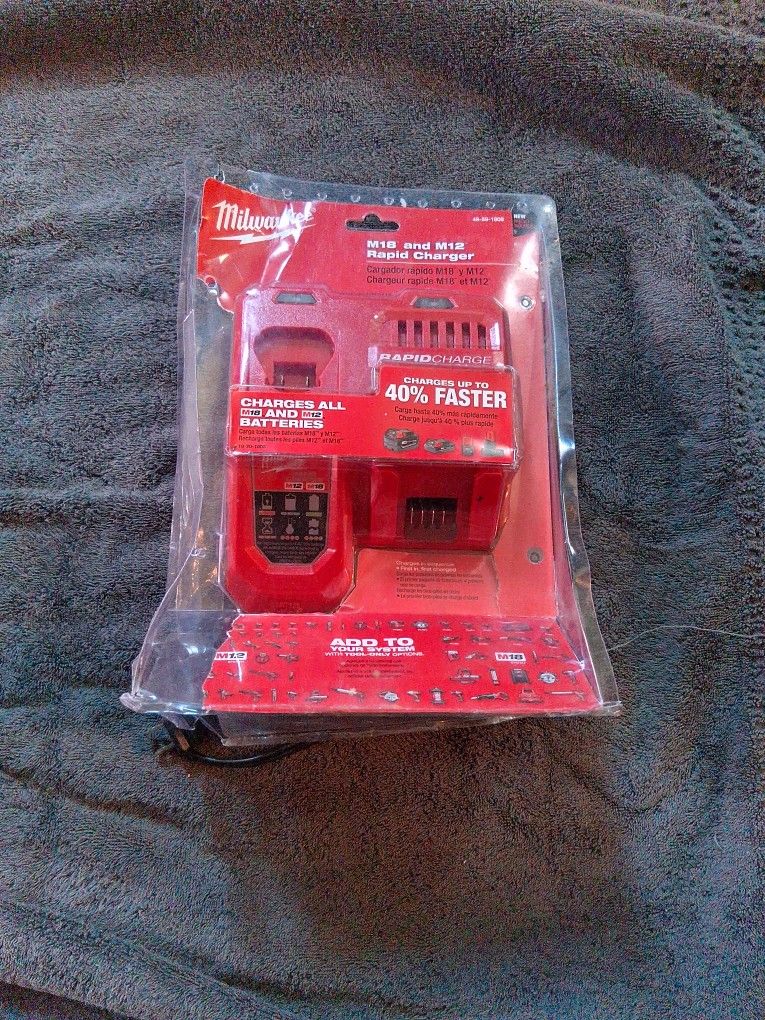 Milwaukee  M18 and M12 Rapid Charger
