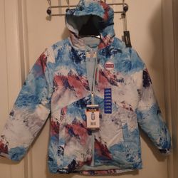 Hurley Heavyweight Winter Jacket Waterproof Snow,For Youth Size L 14-16 Brand New.