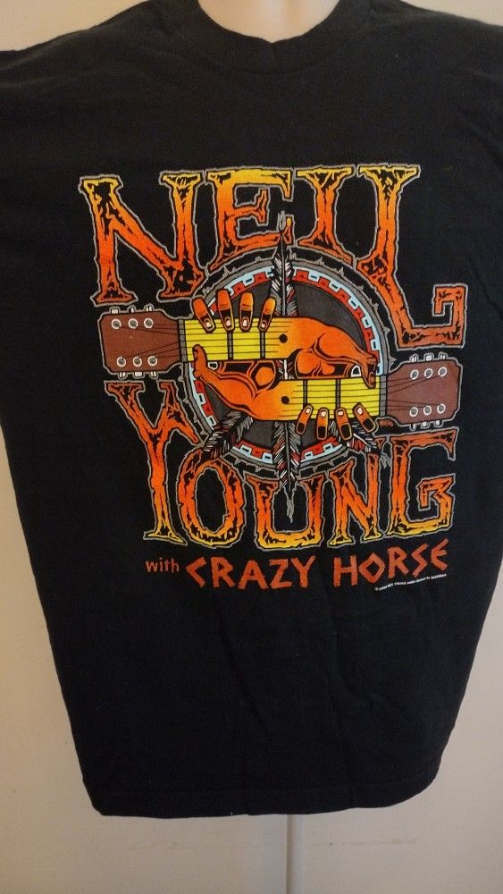 Neil Young with Crazy Horse Concert T shirt