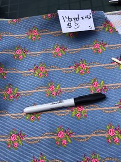 Fabric, 1 1/2 yd $3