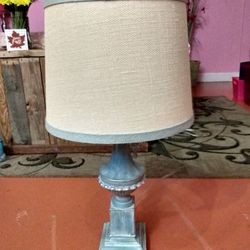 Vintage Lamp And Shade