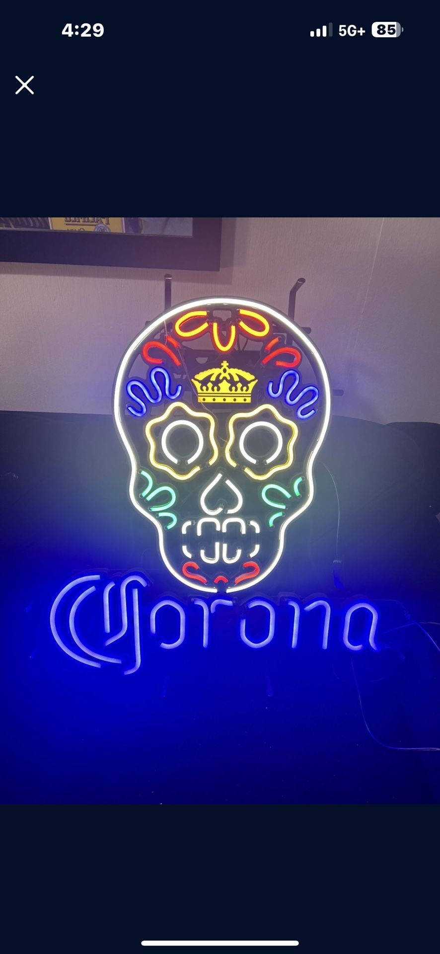 Corona Neon Light