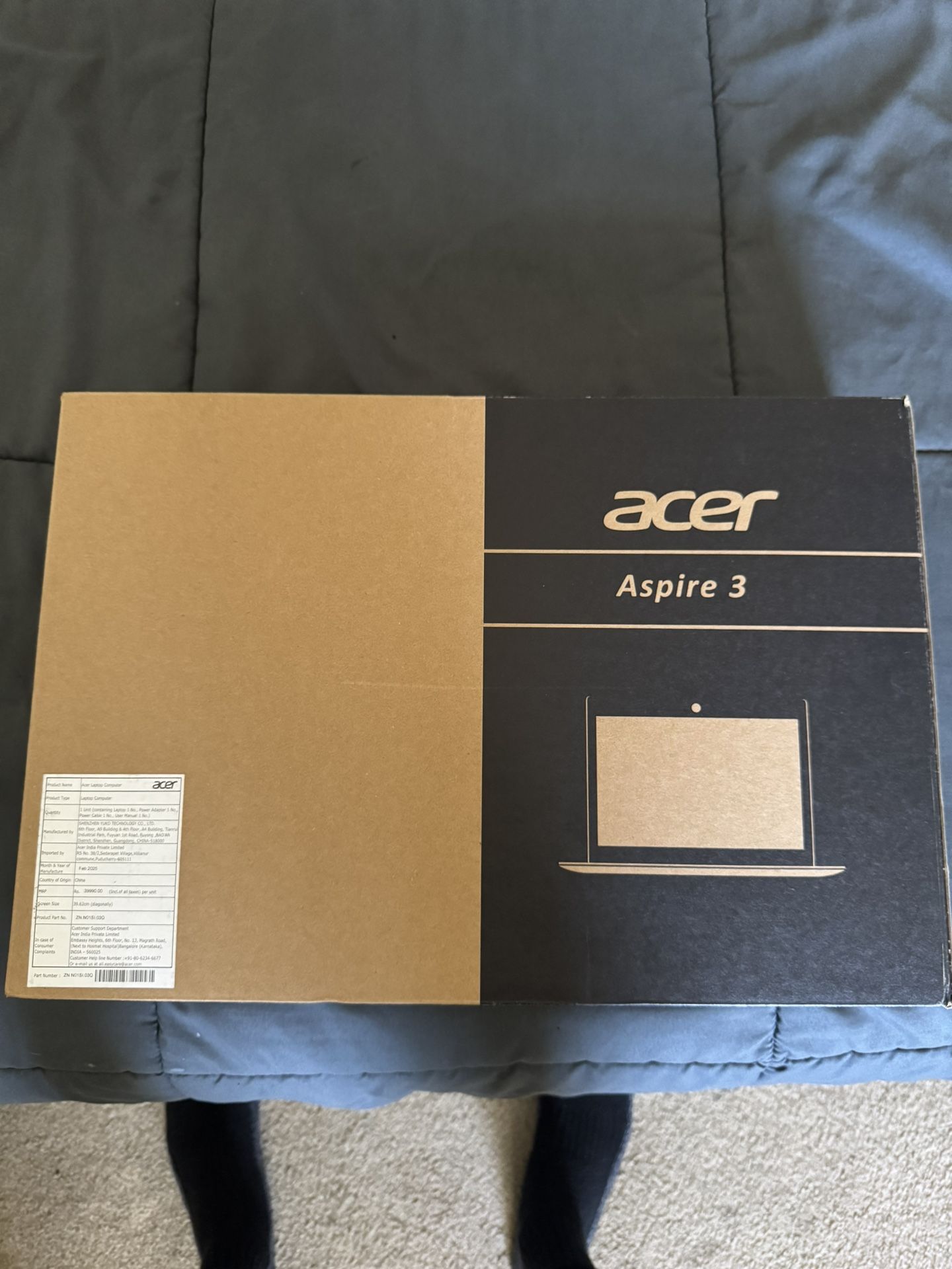 Acer Aspire 3 A325-42 – Ryzen 7, 16GB RAM, 512GB SSD, 15.6” FHD – New