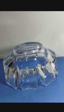 SIGNED - NUMBERED ORREFORS CORONA BOWL -7.5"×5"